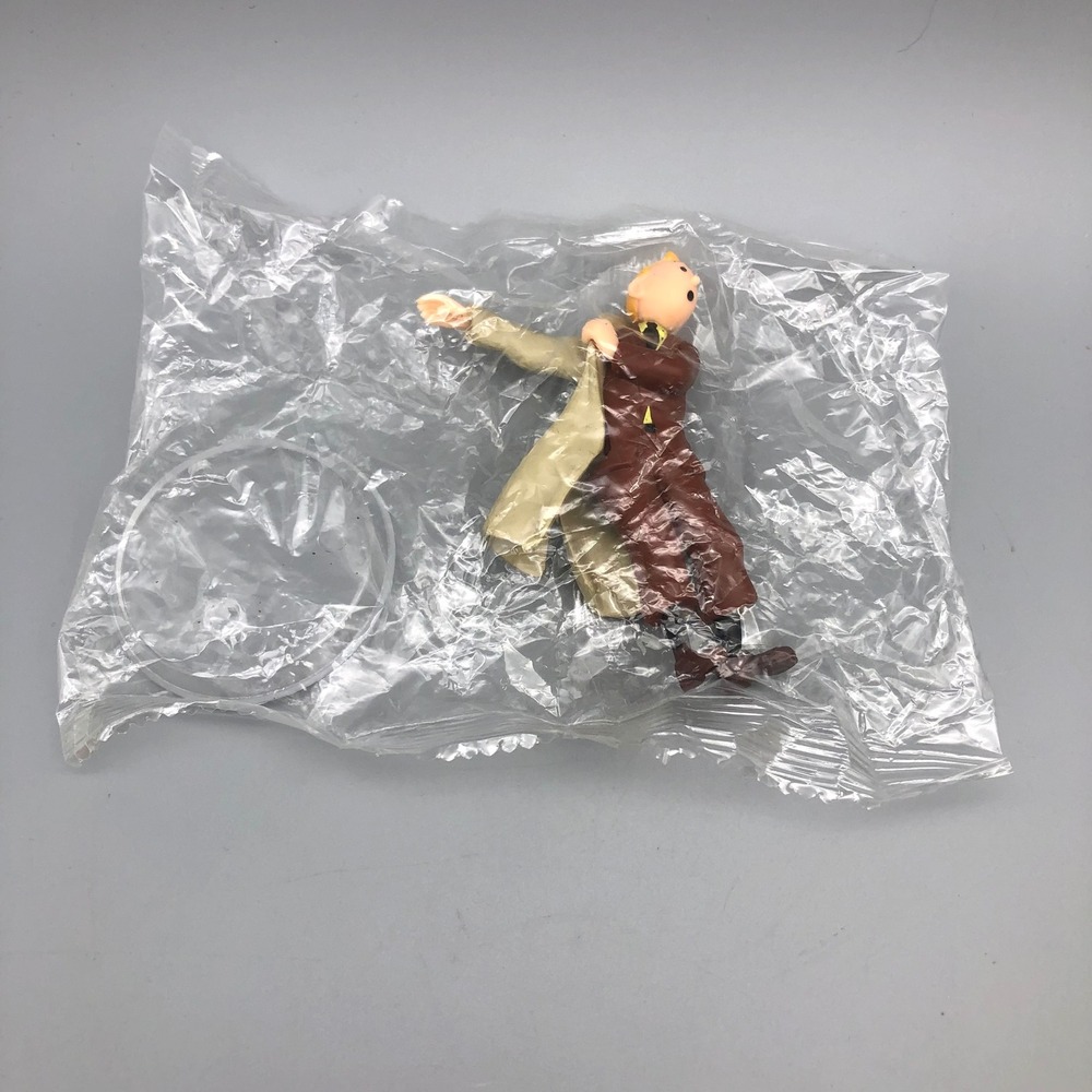 Adventures of Tintin Mini Figure with Trench Coat and Display Base 3 inch Sealed